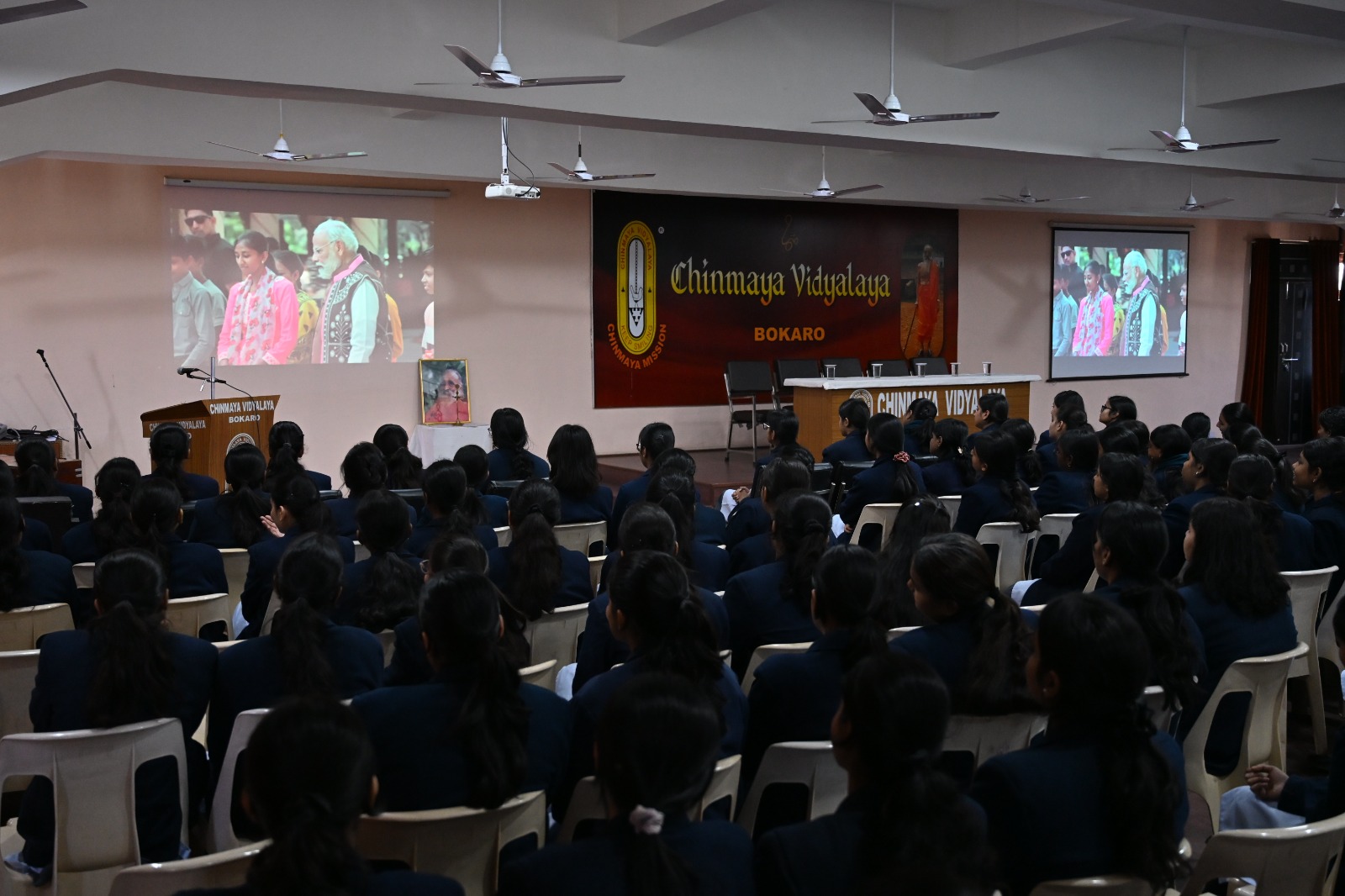 Pariksha Pe Charcha by PM Narendra Modi at Chinmaya Vidyalaya Bokaro