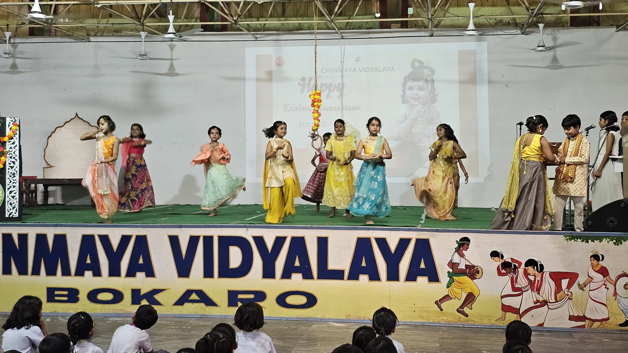Special Assembly Organized on the Occasion of Rakshabandhan and Janmashtami at CV Bokaro