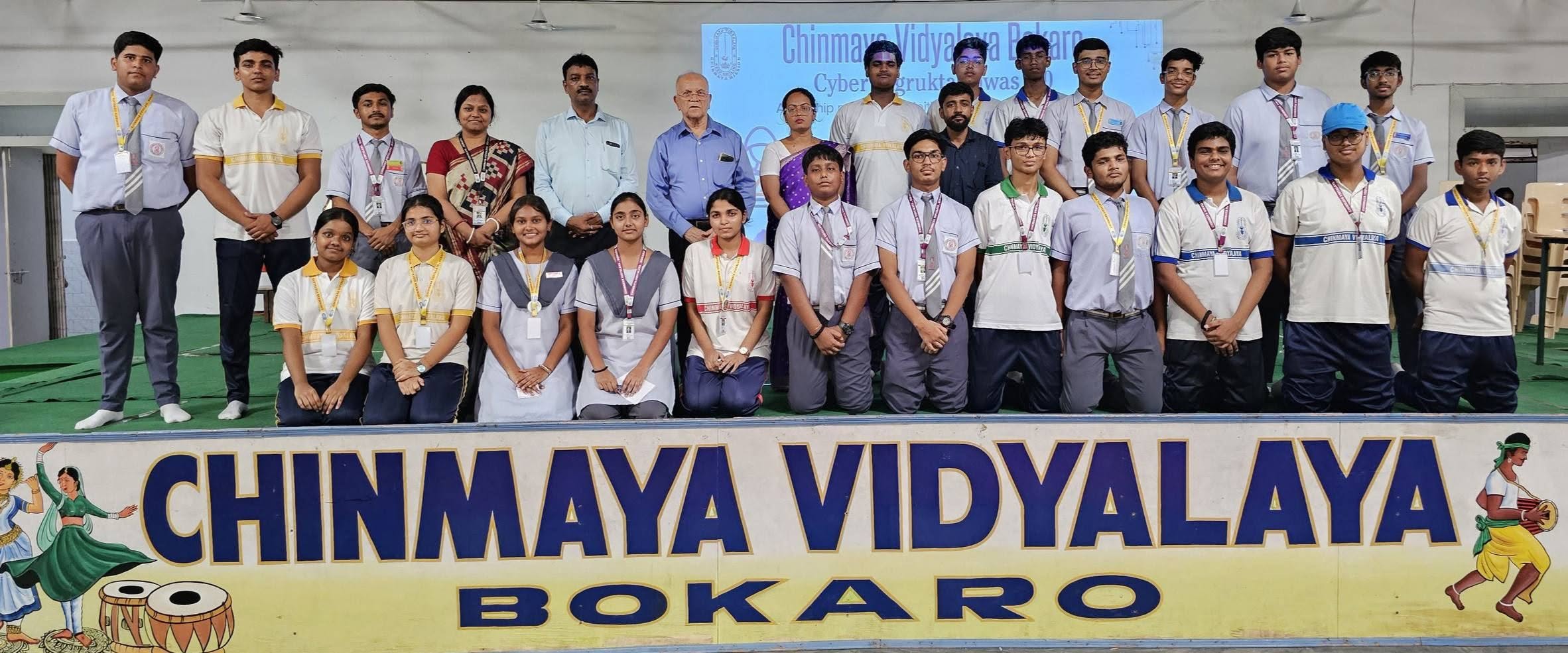 Chinmaya Vidyalaya Bokaro Holds Cyber Jagrukta Diwas 2.0