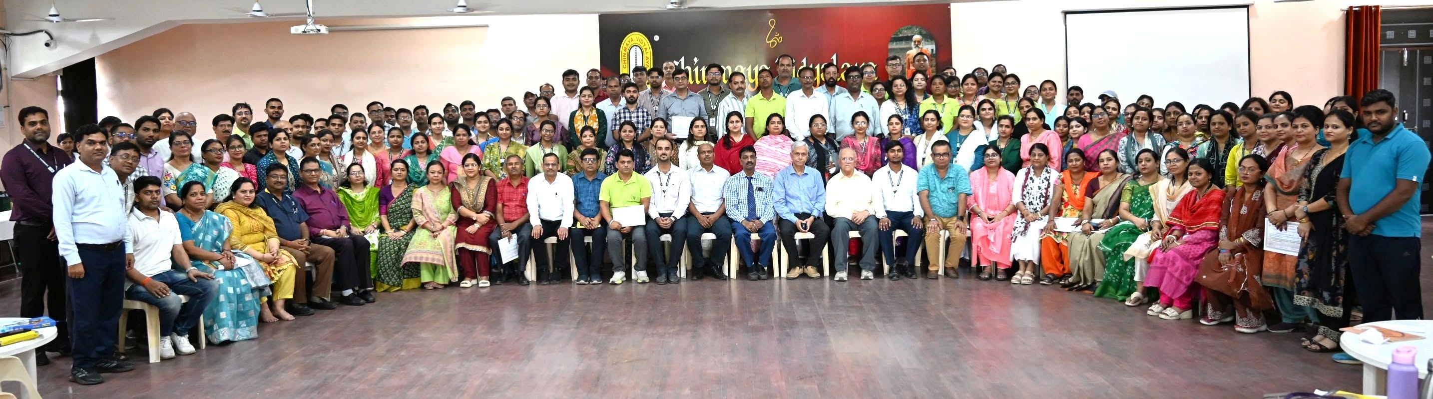 Training for Teachers on 'Values Education' & Chinmaya Parichay follow - up session at CV Bokaro