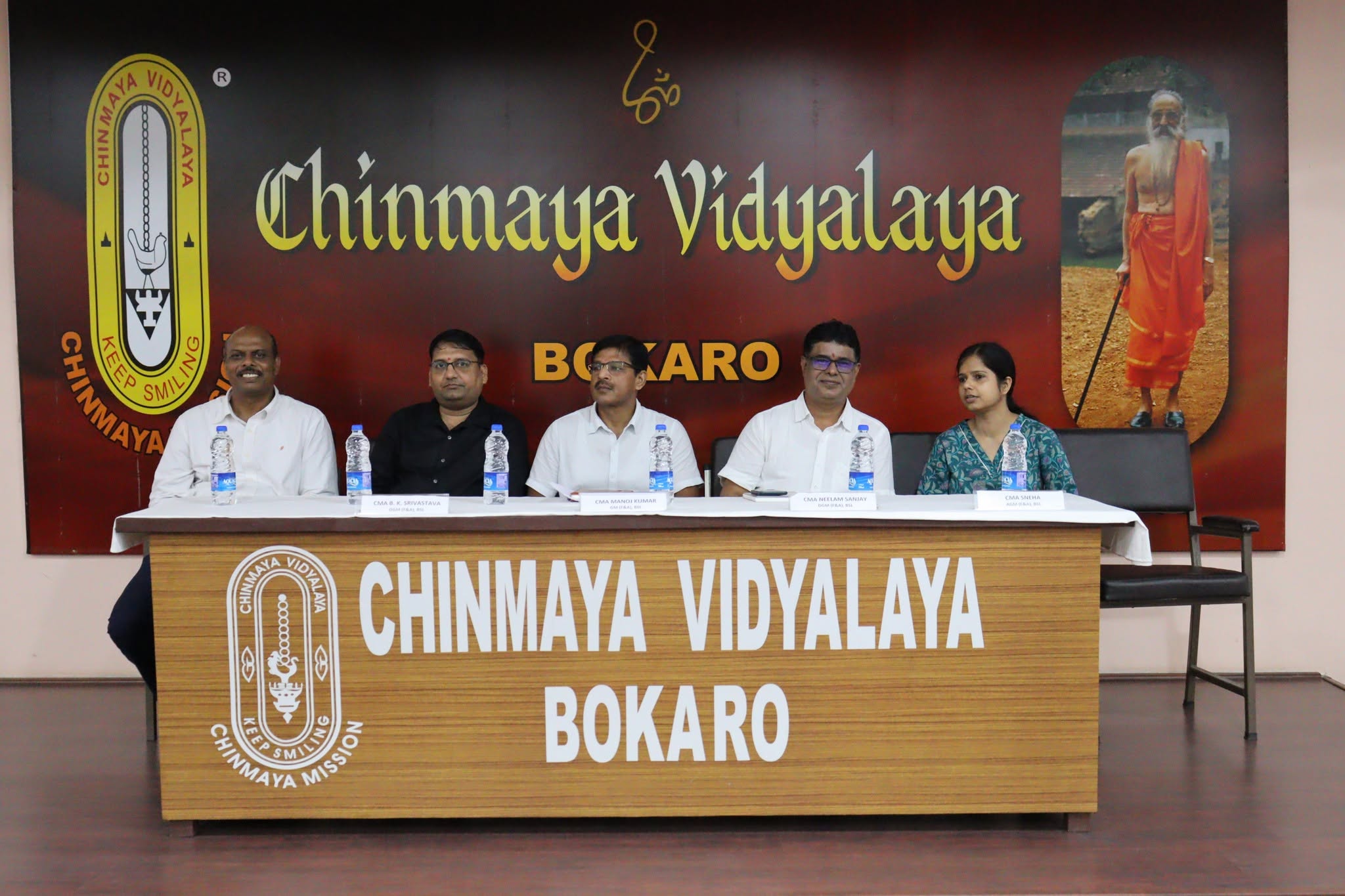 Special Workshop on CMA Organized for Students at Chinmaya Vidyalaya Bokaro