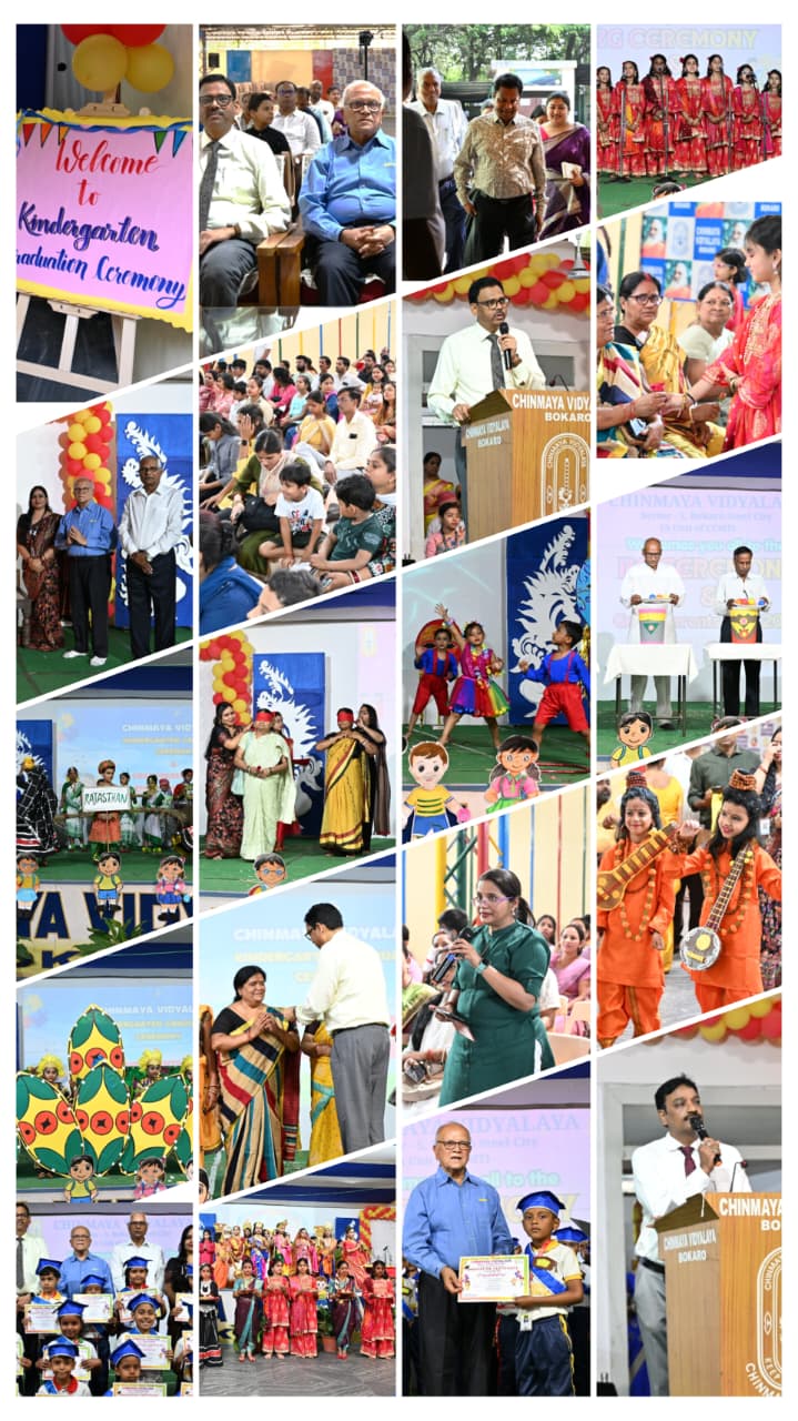 Kindergarten Graduation and Grandparents' Day - 2026 Celebrated at Chinmaya Vidyalaya, Bokaro