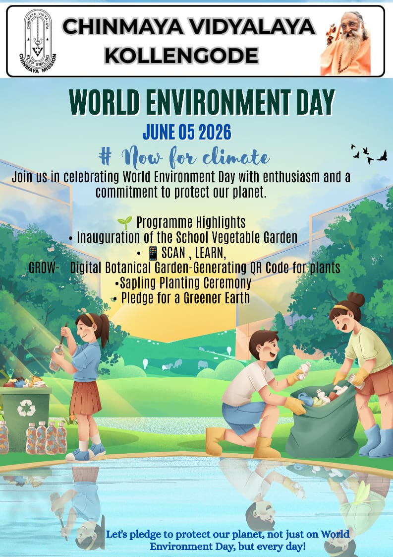 World Environment Day 2026: Inspiring Young Minds for a Sustainable Future