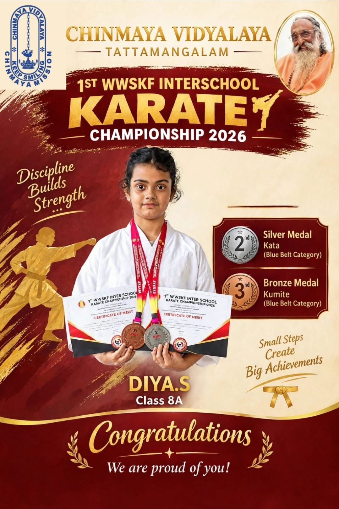 WWSKF Interschool Karatte Champion ship 